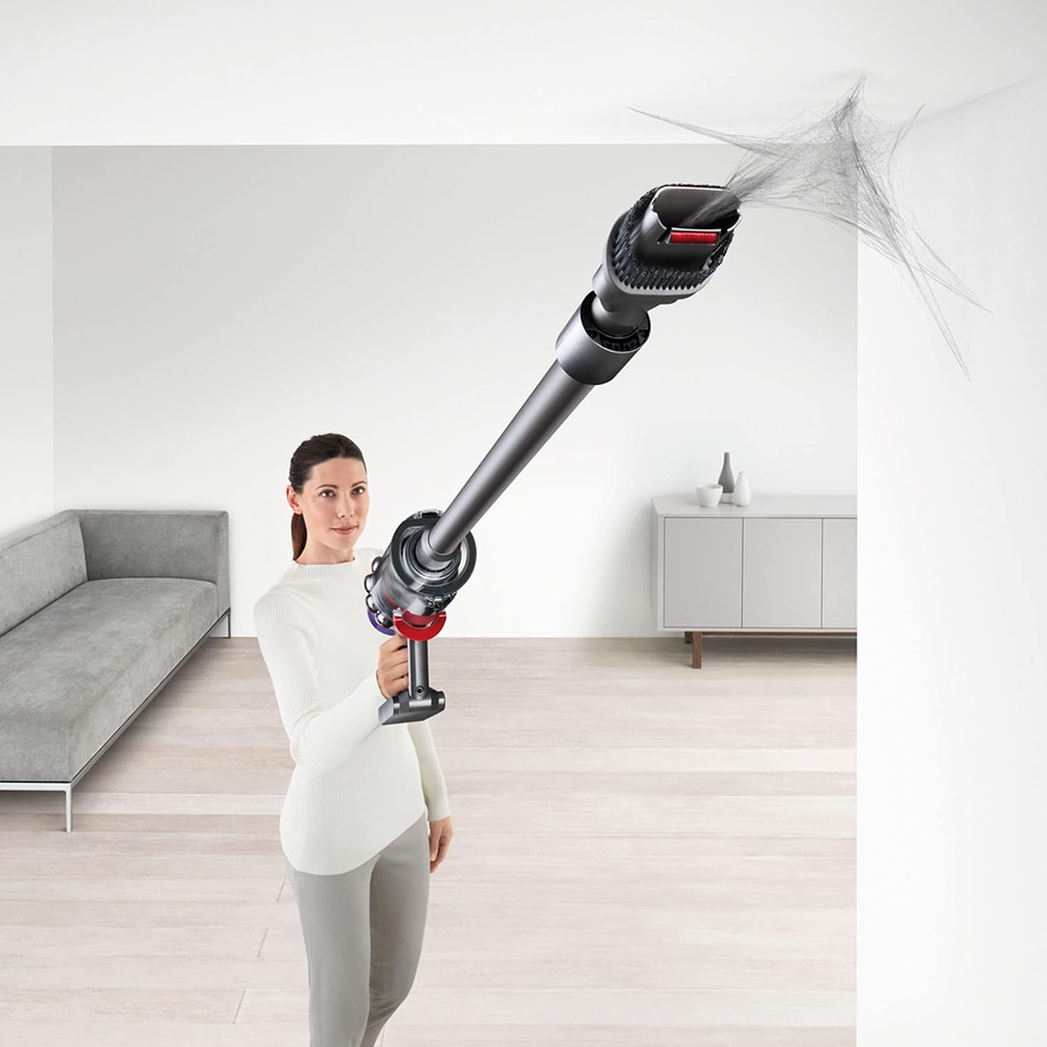 Dyson Cyclone V10 Animal Lightweight Cordless Stick Vacuum Cleaner (Renewed) (Purple)