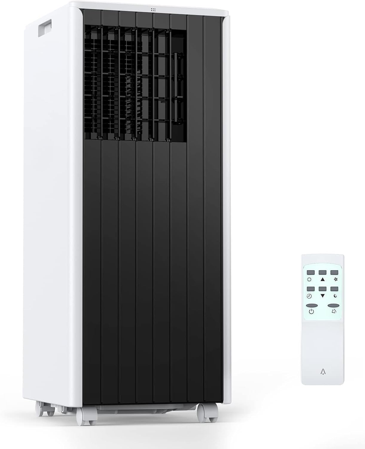 GarveeLife 8,000 BTU Portable Air Conditioner with Remote Contro Cools up to 350 Sq. Ft., LED Touch Panel, Built-in Dehumidifier, Fan, 3 in 1 Compact Indoor Quite AC Unit for Home Office Dorm RV, Gray