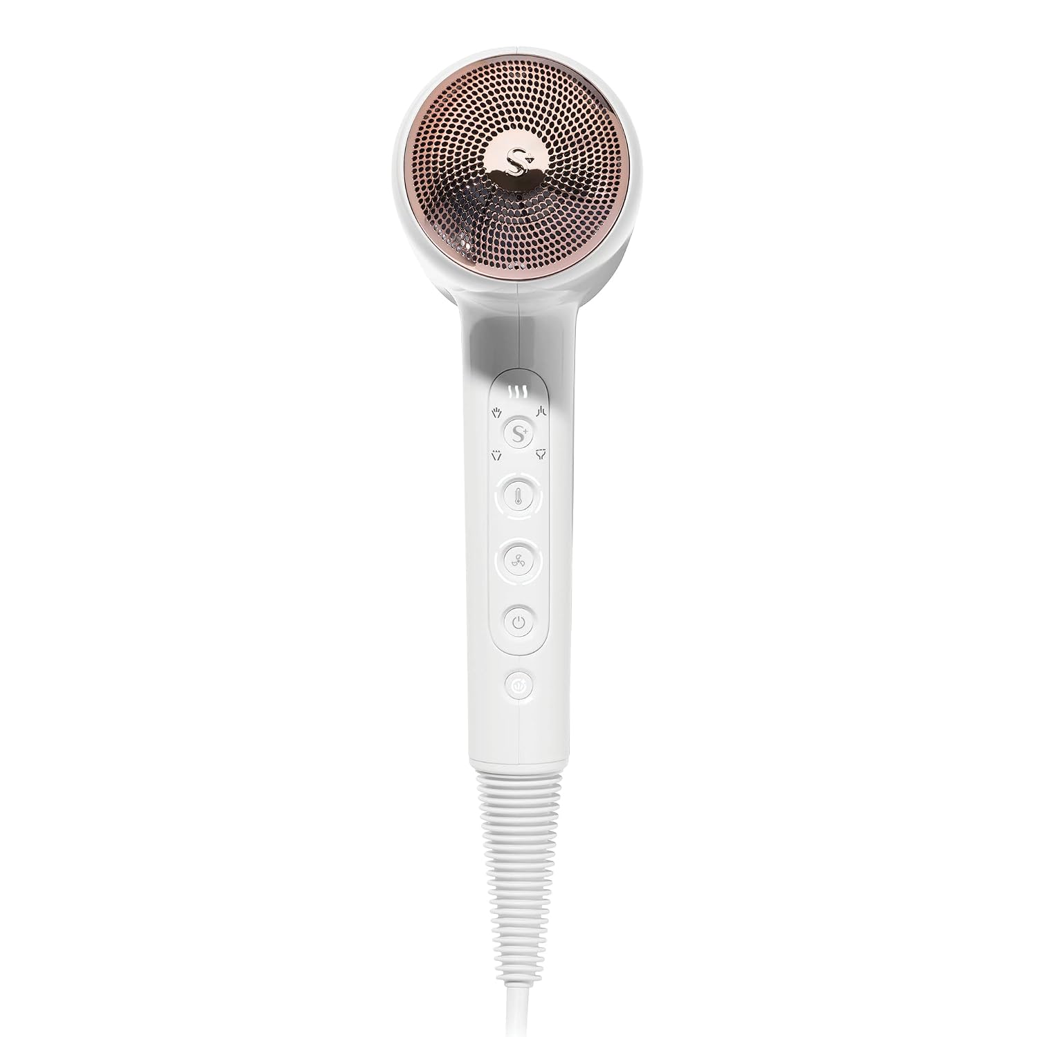 T3 Featherweight StyleMax Professional Ionic Hair Dryer with Custom Heat Automation & 4 Attachments,Fast Drying,Lightweight with 5 Heat & 3 Speed Settings,2 Concentrators,Diffuser & Smoothing Comb