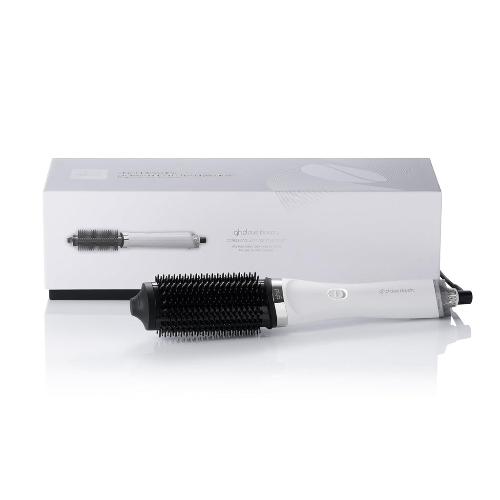 ghd Duet Blowdry-Hair Dryer Brush | Wet to Blow Dried with No Heat Damage | 3X More Volume with 24 Hour Long-Lasting Results | Blow Dry with No Fizz | 50% More Shine