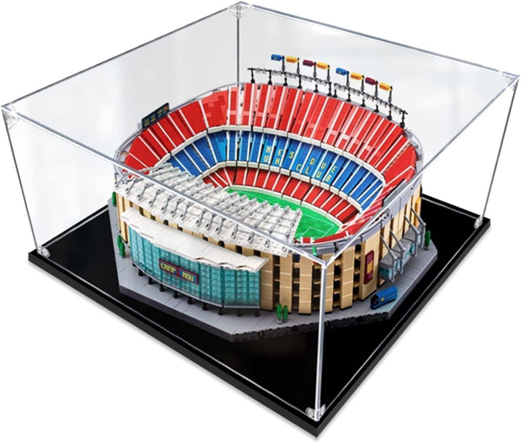 Display Box Compatible with Lego 10284 Camp NOU Stadium in Barcelona Display Case, Model Collectibles Dustproof Display Case (Does not Include Brick Models)(2mm)
