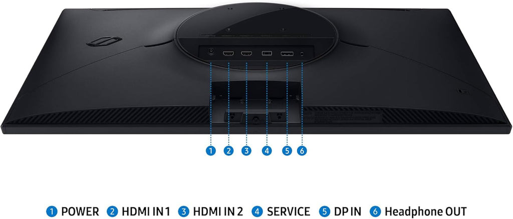 SAMSUNG 27' Odyssey G5 G53F QHD Resolution Gaming Monitor, HDR10, 200Hz Refresh Rate, IPS Panel, AMD FreeSync™ Premium, Black Equalizer, Auto Source Switch, LS27FG532ENXZA