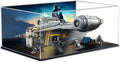 Display Case for Lego The Razor Crest 75331, Dustproof, UV-Protected, Custom Fit Showcase, Gifts for Lego Lovers (Theme B)