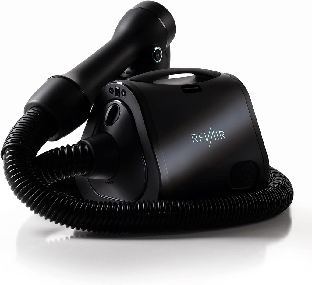 RevAir Reverse-Air Hair Dryer - Innovative Quick-Drying Hair Dryer for Curly, Wavy & Straight Hair - Revolutionary Reverse Blow Dryer -Hairdryer to Reduce Heat Damage & Styling Time