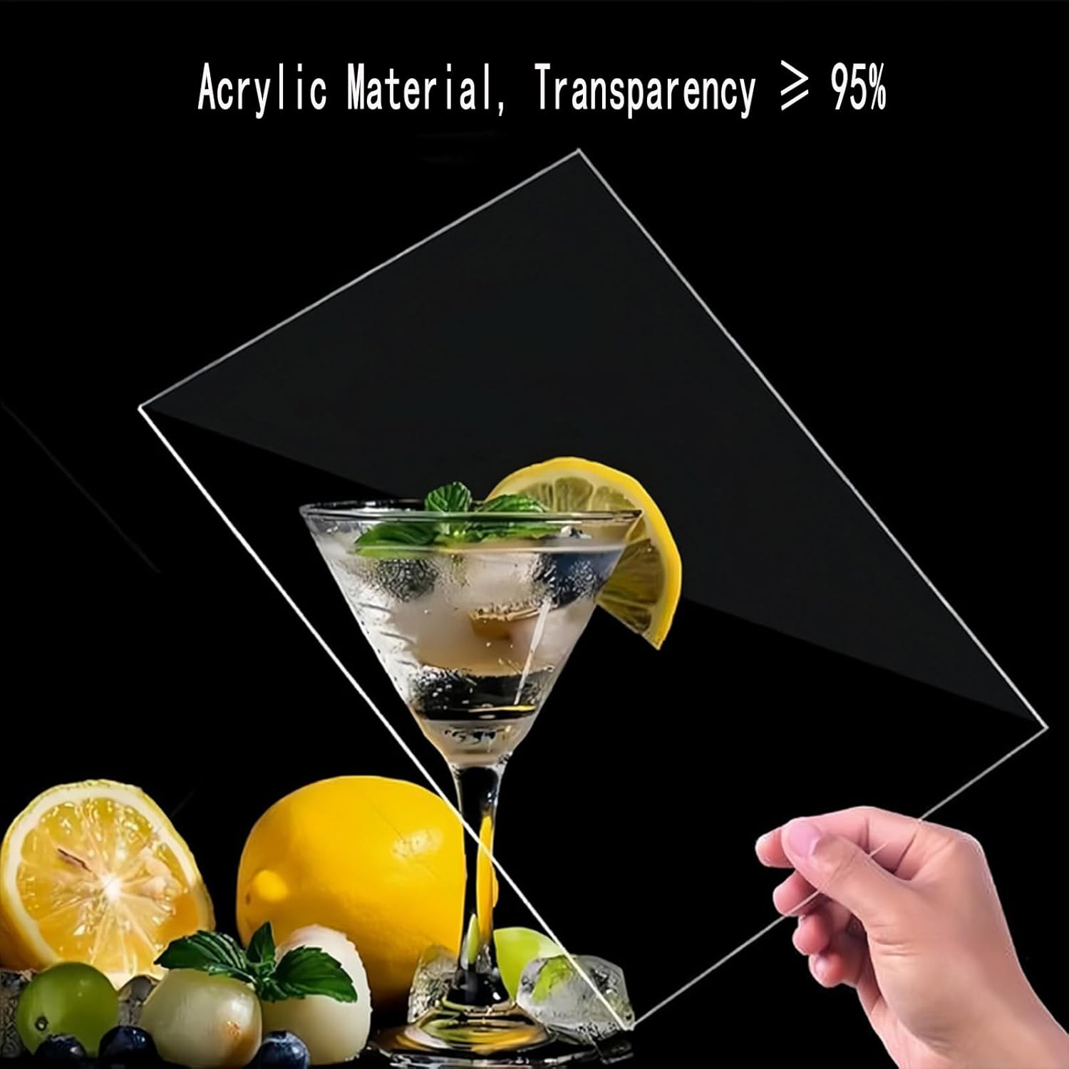 Acrylic Display Case for Lego 76457 31.5x7.87x14.17inch (80x20x36cm)(NOT Included The Model)