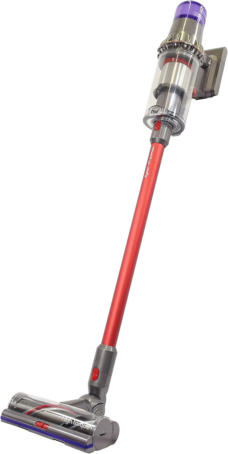 Dyson V11 Animal+ Cordless Red Wand Stick Vacuum Cleaner with 10 Tools Including High Torque Cleaner Head | Rechargeable, Cord-Free, Lightweight, Powerful Suction | Limited Red Edition