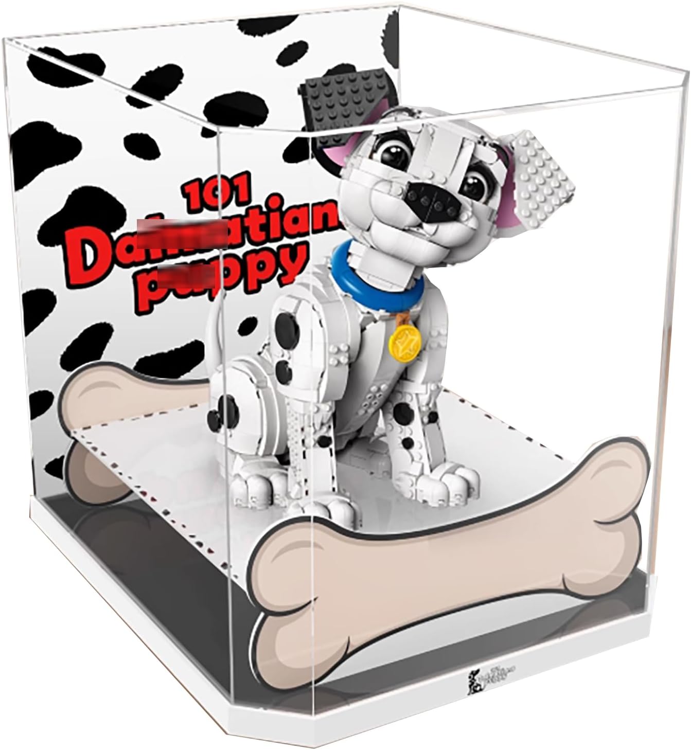 Acrylic Display Case for Lego 43269 101 Dalmatians Building Set– Dustproof Display Box & Showcase,, Display Box Compatible with Lego 43269 -Only Display case (One-Piece)