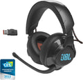 JBL Quantum 610 - Wireless Over-Ear Gaming Headset, JBL QuantumSURROUND, 2.4GHz Wireless, up to 40 Hours of Battery Life, Game-Chat dial, flip-up Boom Microphone (Black)