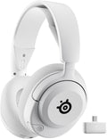 SteelSeries Arctis Nova 5P Wireless Multi-System Gaming Headset — White — Neodymium Magnetic Drivers — 100+ Audio Presets — 60 HR Battery — 2.4GHz or BT — Gen2.X Mic — PS5, PS4, PC, Switch, Mobile
