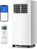 Feelfunn 14,000 BTU Portable Air Conditioners - 3-in-1 Portable AC Unit Cools Up to 750 Sq.Ft., with App/Wifi/Remote Control, Dehumidifier & Fan Modes, Window Mounting Kit, Ideal for Bedroom, Dorms