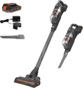 BLACK+DECKER POWERSERIES 20V MAX Cordless Stick Vacuum Cleaner, Household Vacuum Cleaners for Hardwood Floors and Carpet, LED Lights, Detachable, Anti-Tangle, Lightweight, Bagless (BHFEA18D1)