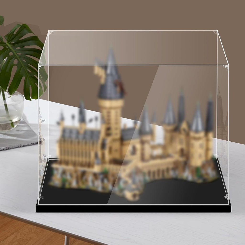 Display Case for Lego 71043 Hogwarts Castle, 28.7x18.9x24.8inches (73x48x63cm), Protect Your Collectibles from Dust with a Clear Showcase