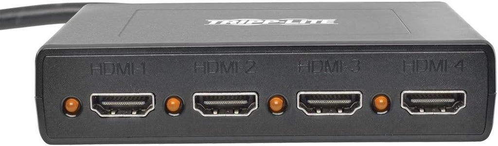 Tripp Lite 4-Port DisplayPort to HDMI Multi Stream Transport Hub MST, DP 1.2, DP to HDMI, 3840x2160 4K x 2K @ 24/30Hz (B156-004-HD-V2)