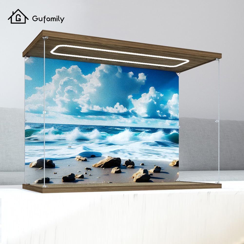 Acrylic Display case Designed for Lego 71042 Silent Mary Pirate Ship Model – Clear Dustproof Cover – 3mm Thick Acrylic Material – 2cm Raised Base – (Bricks Not Included)
