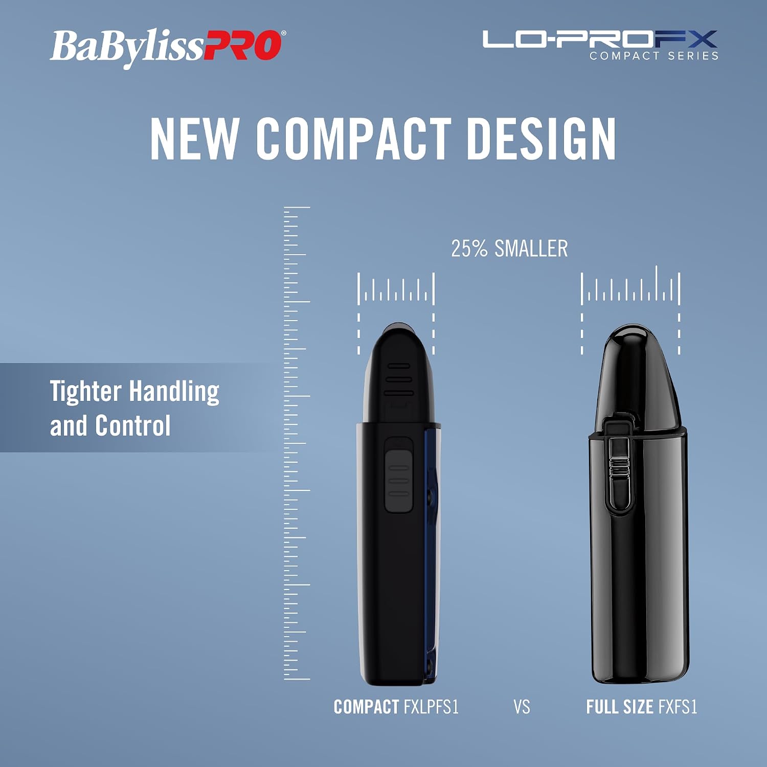 BaBylissPRO High-Performance Compact LO-PROFX Shavers for Men