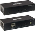 Tripp Lite DisplayPort to HDMI Over Cat6 Extender Kit w KVM Support 4K@60Hz (B127A-1A1-BDBH)