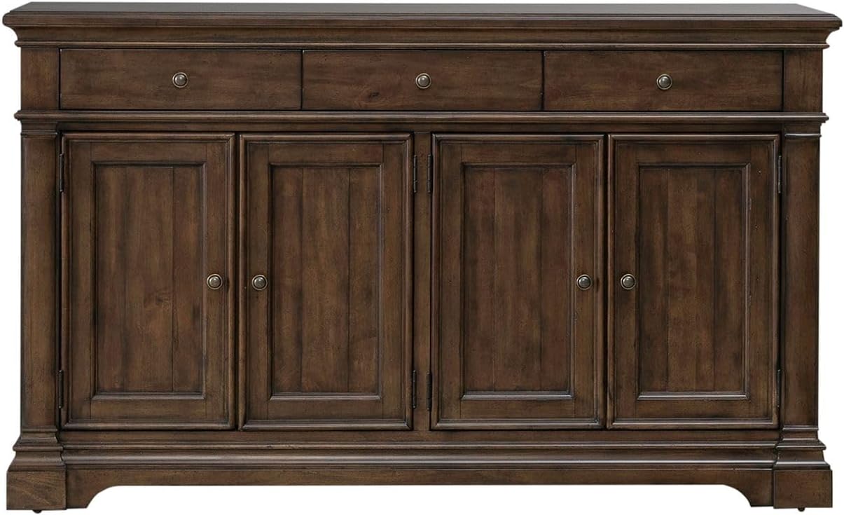 Liberty Furniture Arden Road Dining Room Buffet - Satin Cherry