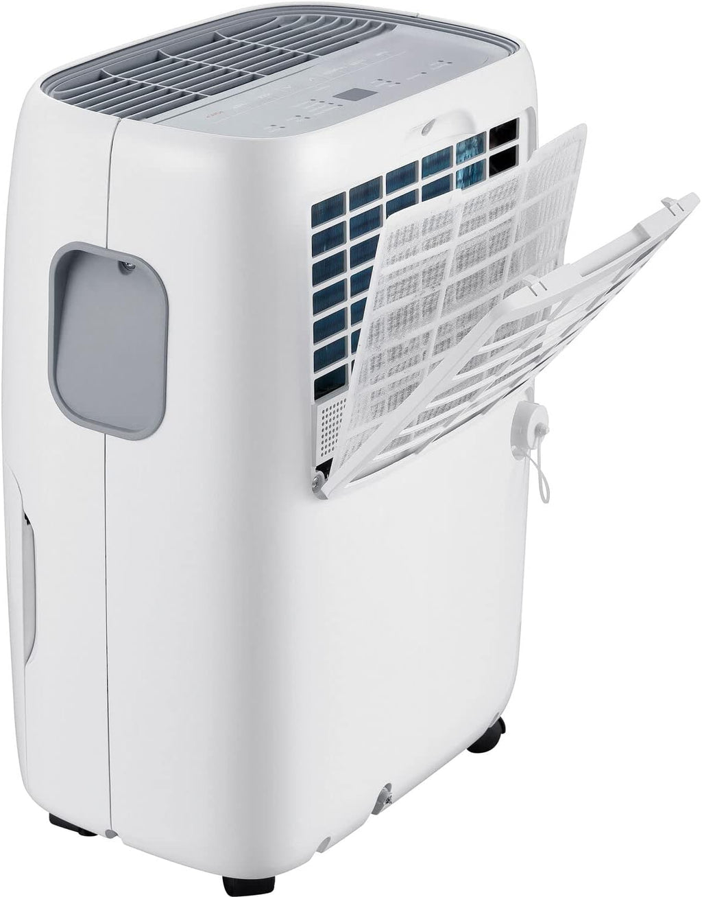 Whirlpool 20-Pint Portable Dehumidifier with Auto-Shutoff & Timer, Home Dehumidifier and Moisture Absorber For Basement, Garage, Living Room in White