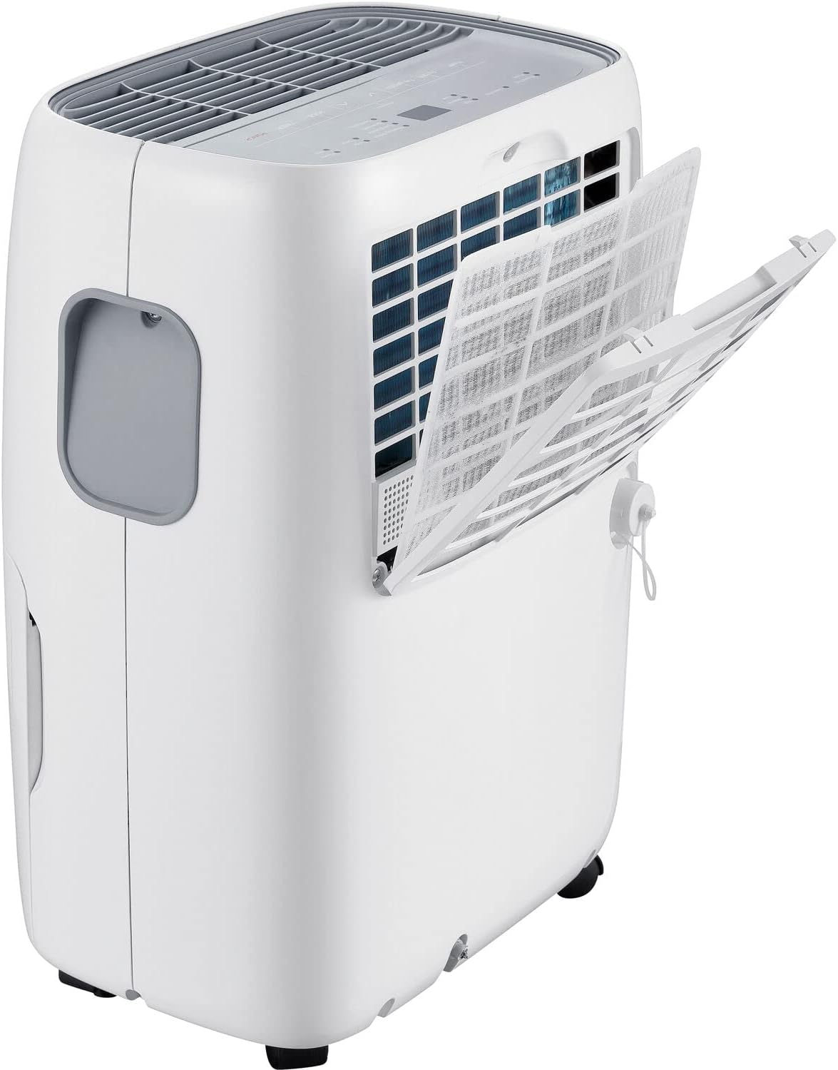 Whirlpool 20-Pint Portable Dehumidifier with Auto-Shutoff & Timer, Home Dehumidifier and Moisture Absorber For Basement, Garage, Living Room in White
