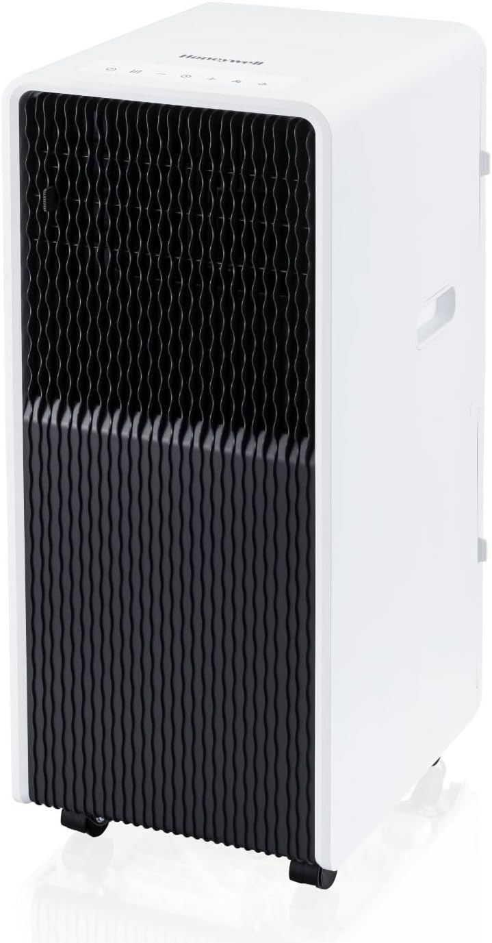 Honeywell 11,000 BTU Slim Portable AC with Fan, Dehumidifier – Cools Up to 500 Sq. Ft., HX2CESAWG8 (8,000 BTU SACC)