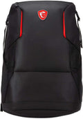 MSI Urban Raider Gaming Laptop Backpack, Quick Access, Padded Mesh, Lightweight Polyester Exterior, Fits Up to 17' Laptop, Water Repelent IPX-2, Medium