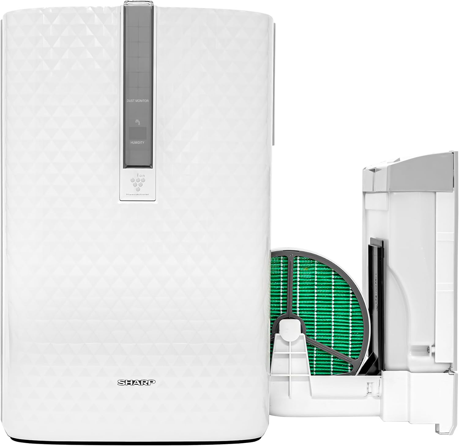 SHARP Air Purifier with Humidifier Combo – Covers up to 1,230 sqft in one hour, True HEPA Filter Air Purifier for Medium Rooms, Home Nursery, Dust, Smoke, Pollen - KC850U