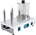 4 Hot Dog Machine and Sandwich Warmer Steamer, Electric Contact Grills with A Temperature of 50-200℃, Food Steamers for Breakfast Shop, Restaurants, Food Trucks, Parties,4 Stick