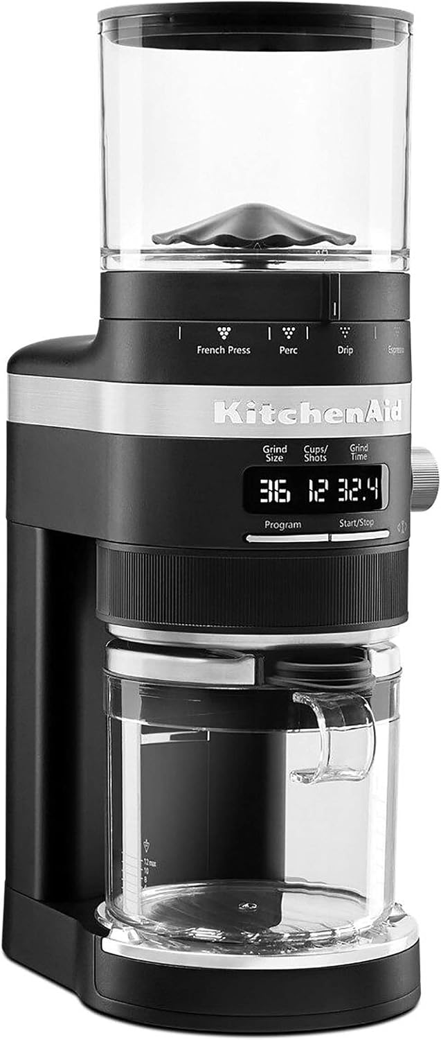 KitchenAid Burr Coffee Grinder - KCG8433 - Black Matte