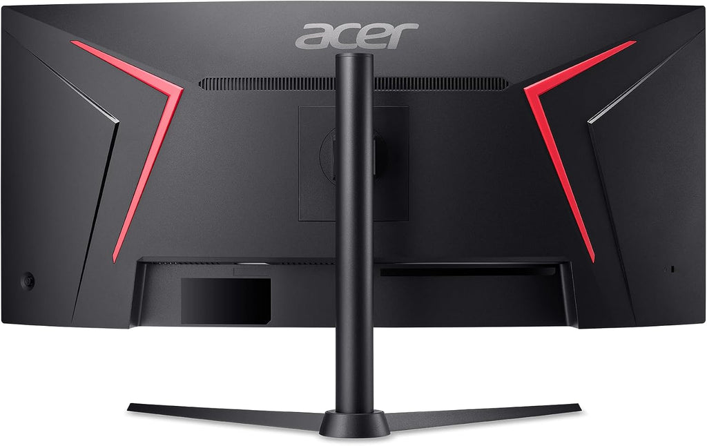 acer Nitro 34' Gaming Monitor | QHD 3440 x 1440 | 1500R 21:9 Curved | AMD FreeSync Premium | 200Hz Refresh Rate | 1ms (VRB) | sRGB 99% | 1 x Display Port 1.4 & 2 x HDMI 2.1 Ports | XZ340CUR X0bmiiphx