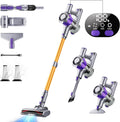 MBYULO Cordless Vacuum Cleaner, 450W 50Kpa Powerful Stick Vacuum, Up to 70Mins Rechargeable Battery, Vacuum Cleaners for Home Anti-Tangled Lightweight Handheld for Hardwood Floor, Carpets, Pet Hair