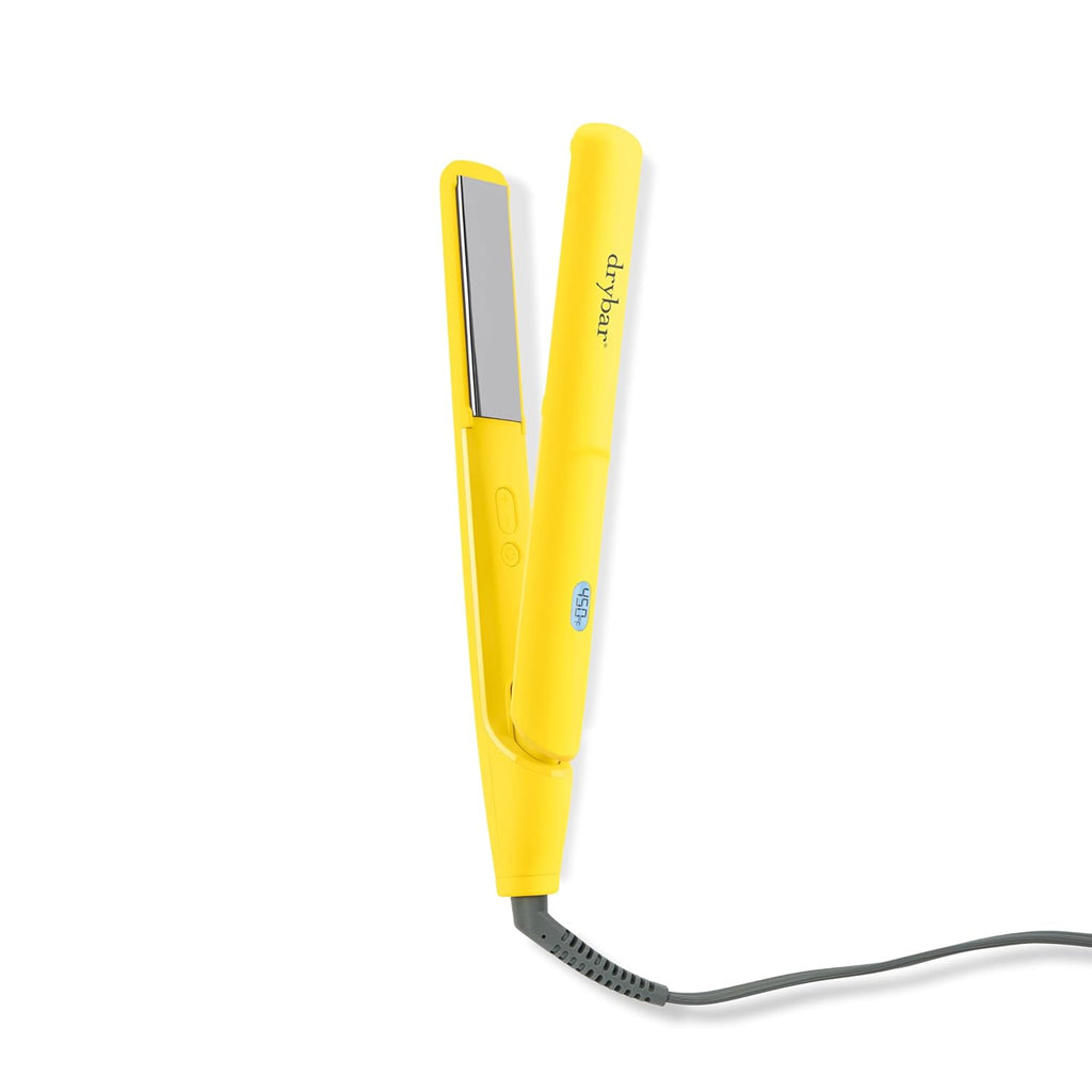 Drybar The Tress Press Straightening Iron - Ionic Technology for Smooth, Shiny Hair - Straighten or Wrap Around Barrel to Create Curls, Waves, or Sleek Styles