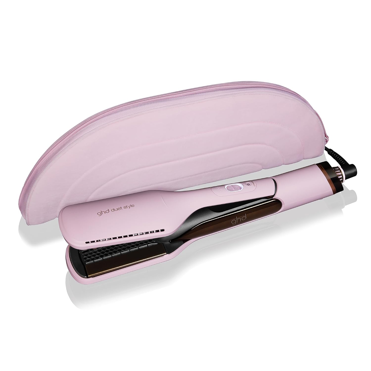 ghd Duet Style - 2-in-1 Flat Iron Hair Straightener + Hair Dryer in One Tool | Transform Hair from Wet to Styled with No Heat Damage | Blow Dry with No Fizz | 2X More Shine
