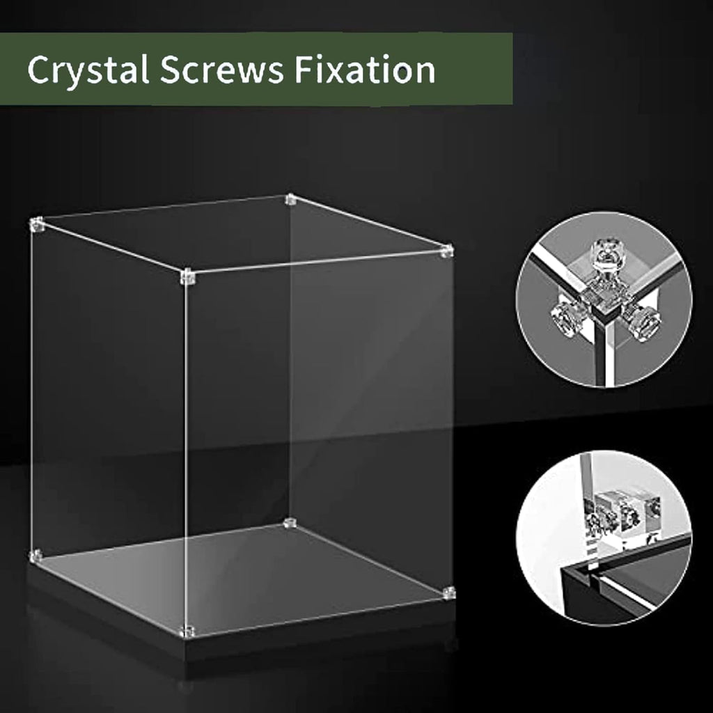 Acrylic Display Case for Lego 43230 Disney Camera Walt Disney Tribute, Dustproof Display Box Compatible with Lego 43230 - Model Not Included (Style D)