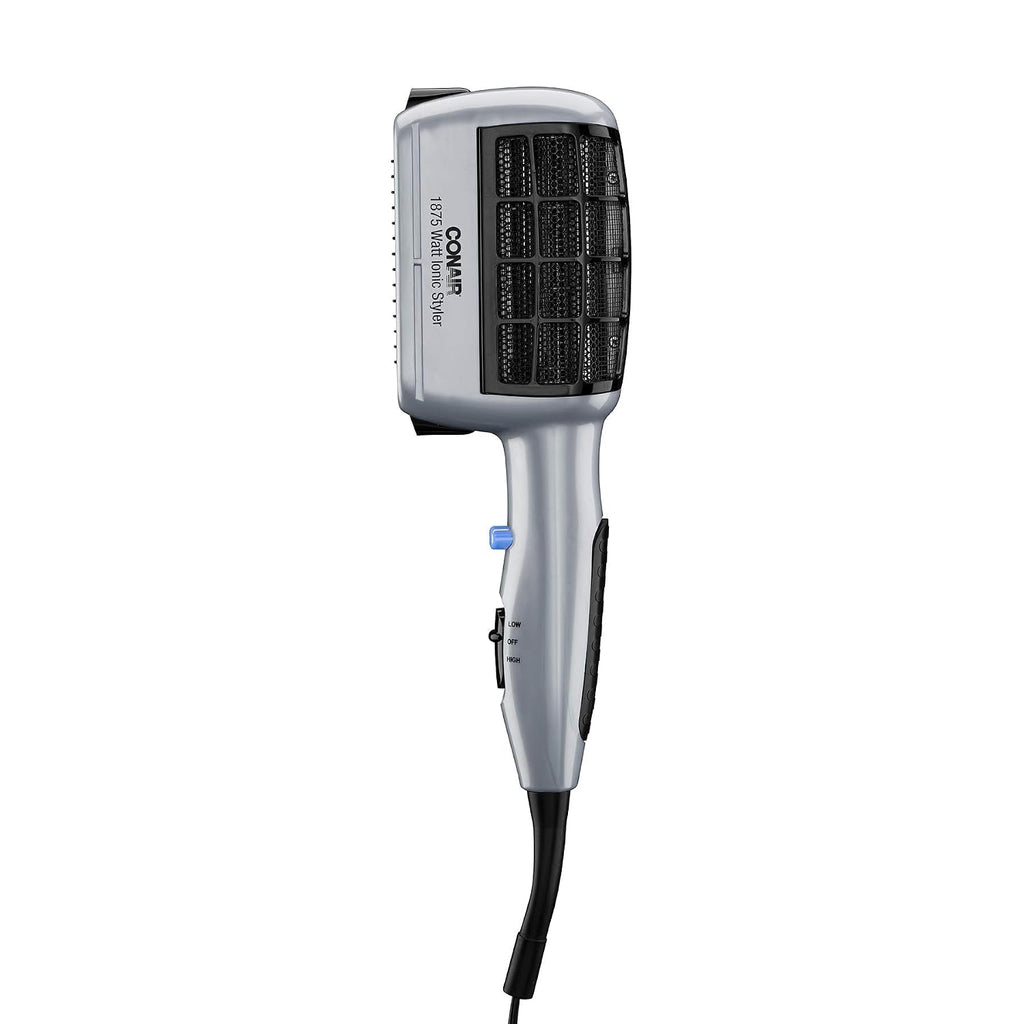 Conair 3-in-1 Styling Hair Dryer, 1875W Hair Dryer with Ionic Technology and 3 Attachments (Pack of 4)