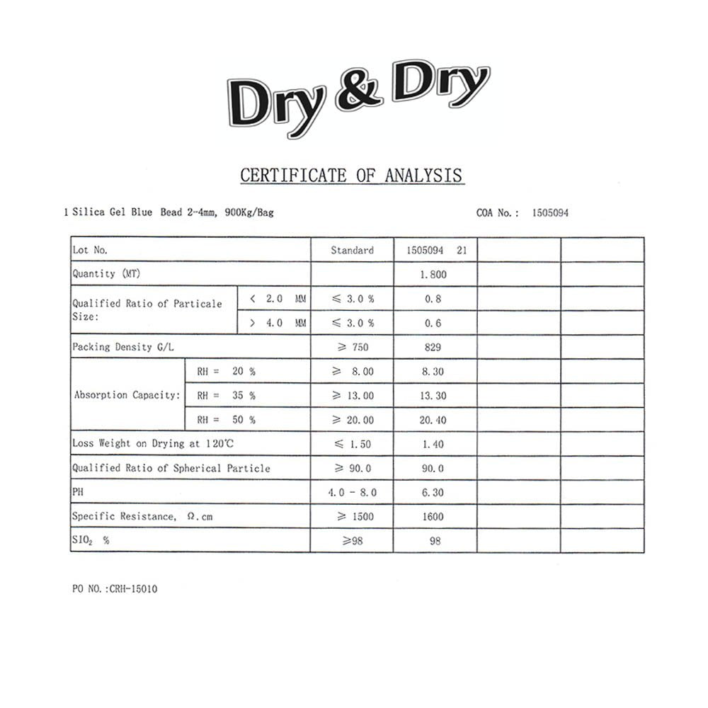 Dry & Dry [64 LBS] Blue Indicating Silica Gel Beads Desiccants (Industry Standard 3-5 mm) - Reusable Desiccant Beads Silica Beads(Blue to Pink) Silica Gel Bulk