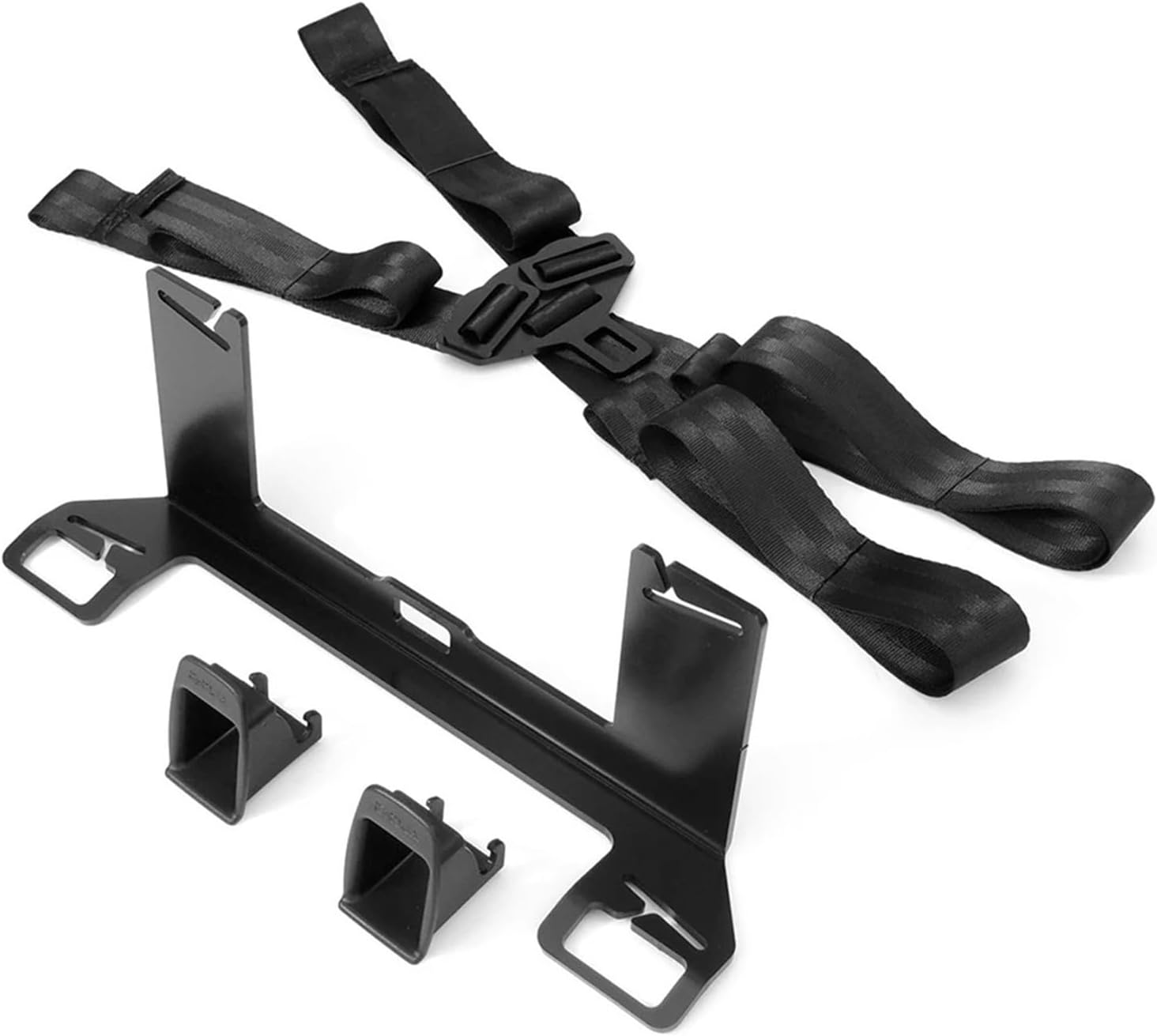Latch Seat Car Accessories Compatible for Various Models Car Steel Latch Chair Belt Connector Auto Seat Belt Bracket Buckle Connector Car Child Safety Seat Belt