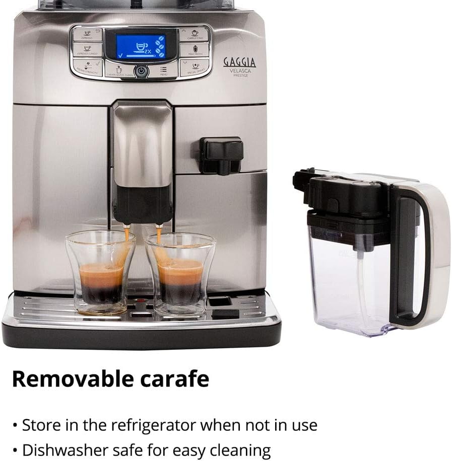Gaggia Velasca Prestige Espresso Machine, Stainless Steel, 54 ounces