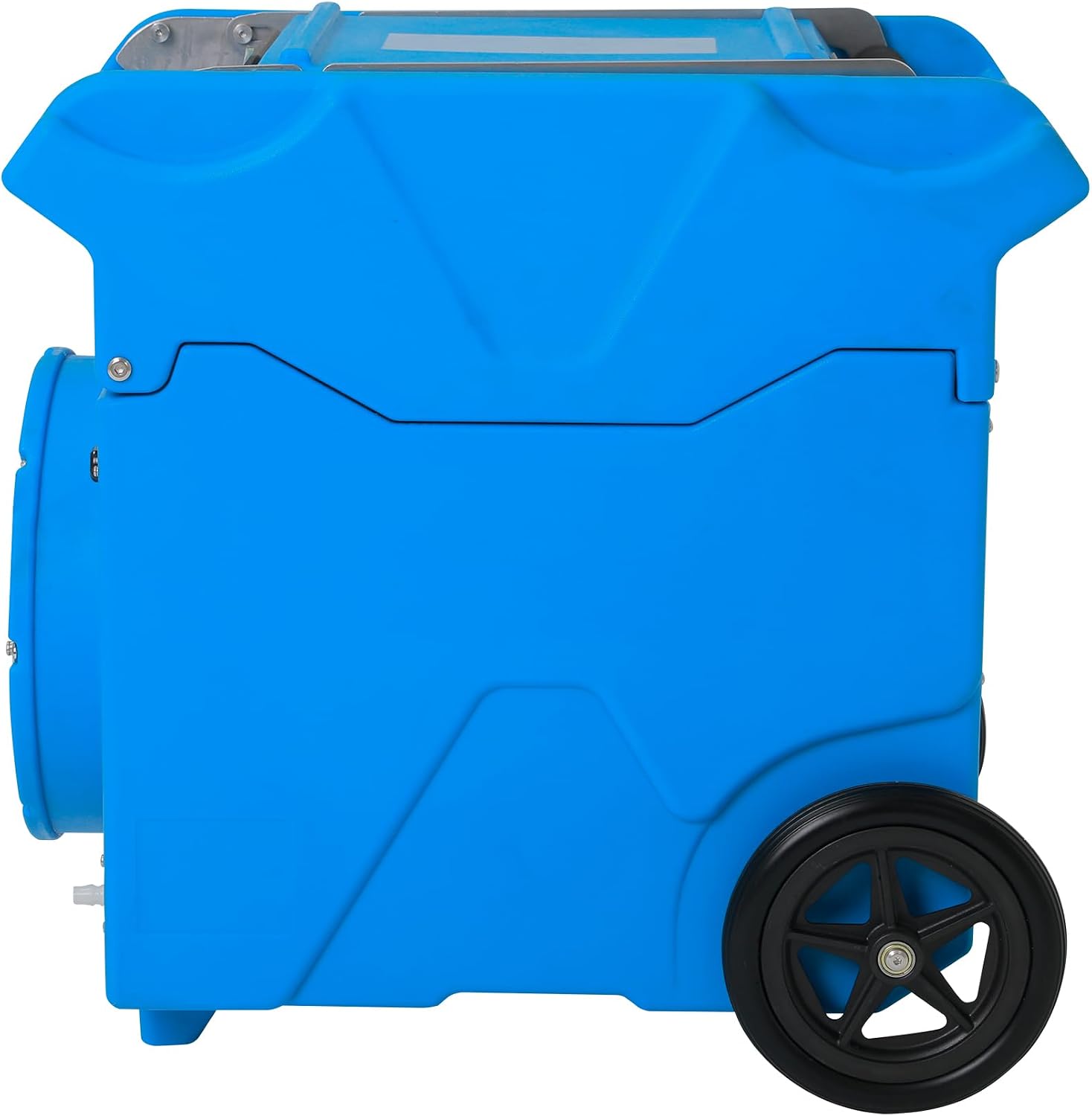 Mounto MOUNTO 230Pints LGR Commercial Compact Dehumidifier with Pump and Drain Hose, LGR Portable Dehumidifier with wheels for Home, Basements, Garages, and Job Sites (Blue)