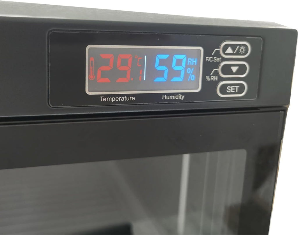 100L Electronic Camera Storage Dry Cabinet, 5 Layers Camera Digital Dehumidifying Dry Box for Lens and Electronic Equipment Storage