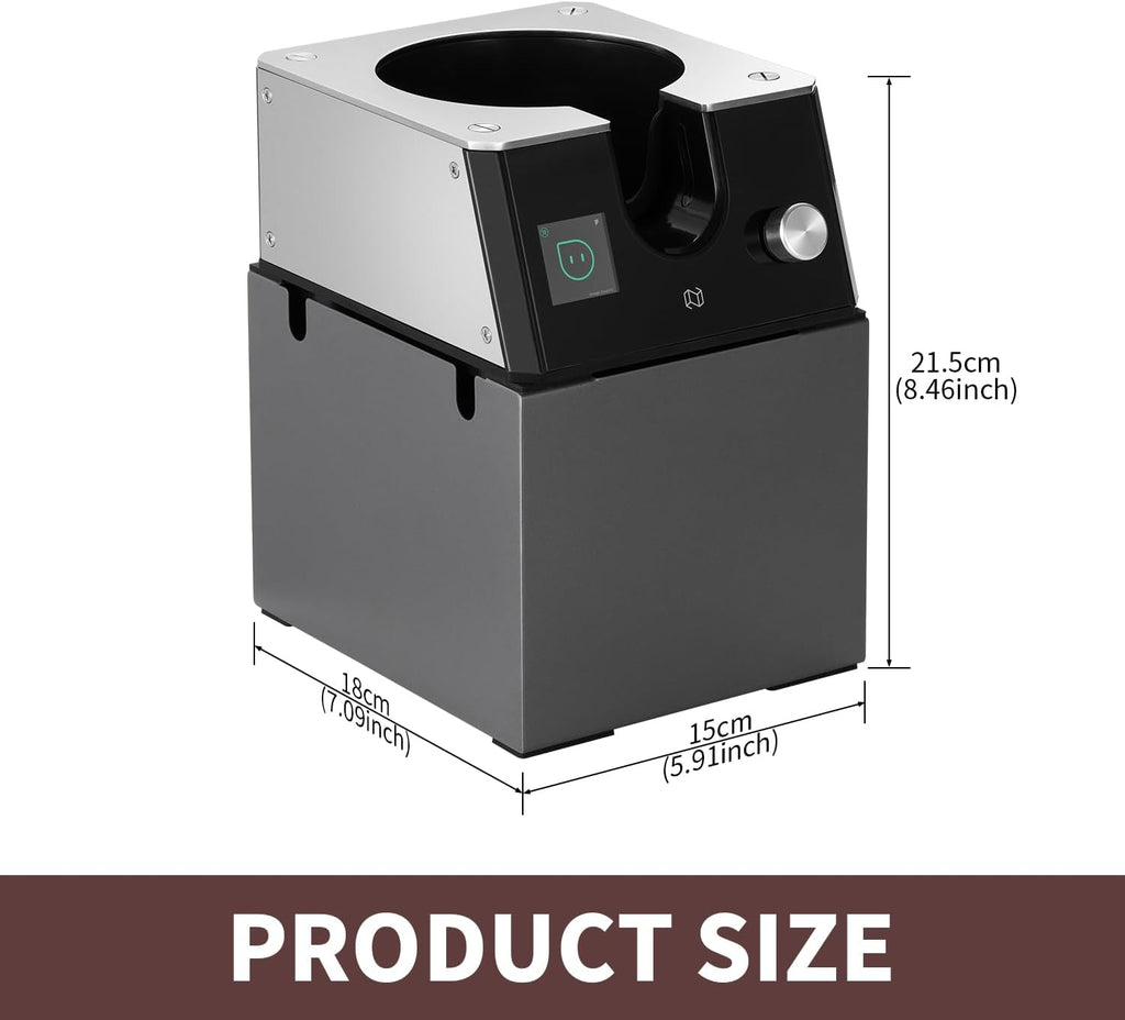 NUETRAL NS300 Pro Electric Portafilter Cleaner-Automatic Coffee Grounds Cleaning Machine-Knock box for Espresso coffee-Espresso Puck Sucker-Suitable for 58mm portafilters.