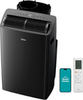 Midea Duo 14,000 BTU (12,000 BTU SACC) High Efficiency Inverter Ultra Quiet Portable Air Conditioner, with Heat up to 550 Sq. Ft., Works with Alexa/Google Assistant, with Remote Control & Window Kit