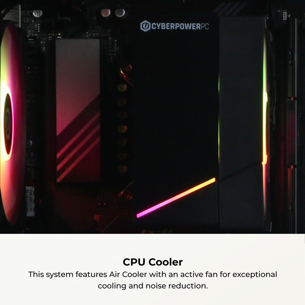 CyberPowerPC Gamer Xtreme Gaming PC, Intel Core i7-14700F 2.1GHz, GeForce RTX 5060 Ti 8GB, 16GB DDR5, 1TB PCIe 4.0 SSD, WiFi Ready & Windows 11 Home (GXiVR8040A19)
