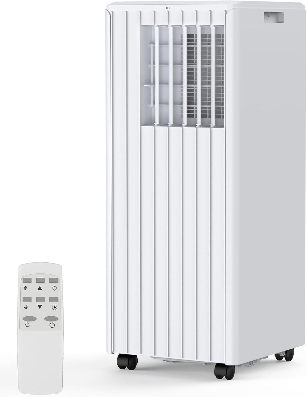 GarveeTech 8,000 BTU Portable Air Conditioner for Indoor Rooms, 3 in-1 AC Unit for Bedroom 250-350 Sq.Ft, Dehumidifier, Fan, Sleep Mode, 24 Timer, Remote Control, Window Kits