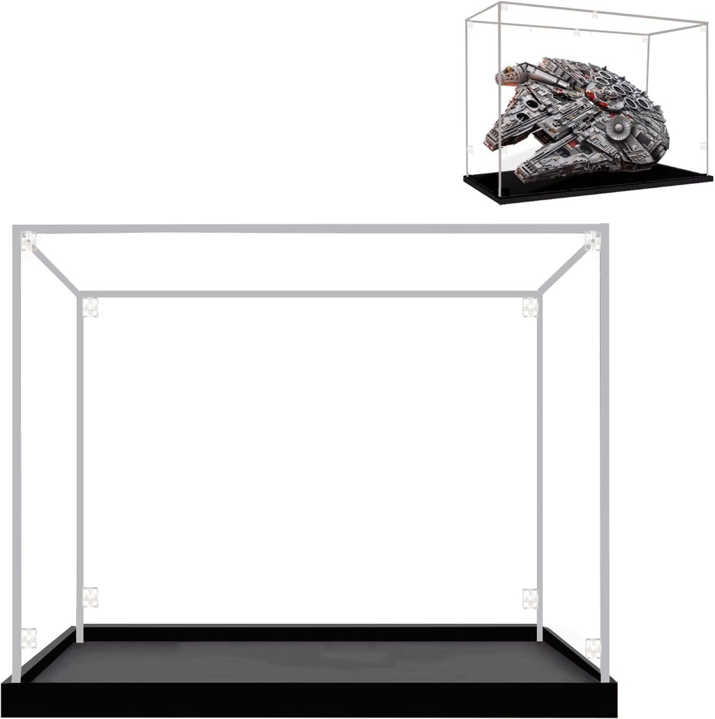 Acrylic Display Case for Lego 75192 (NOT Included The Model)