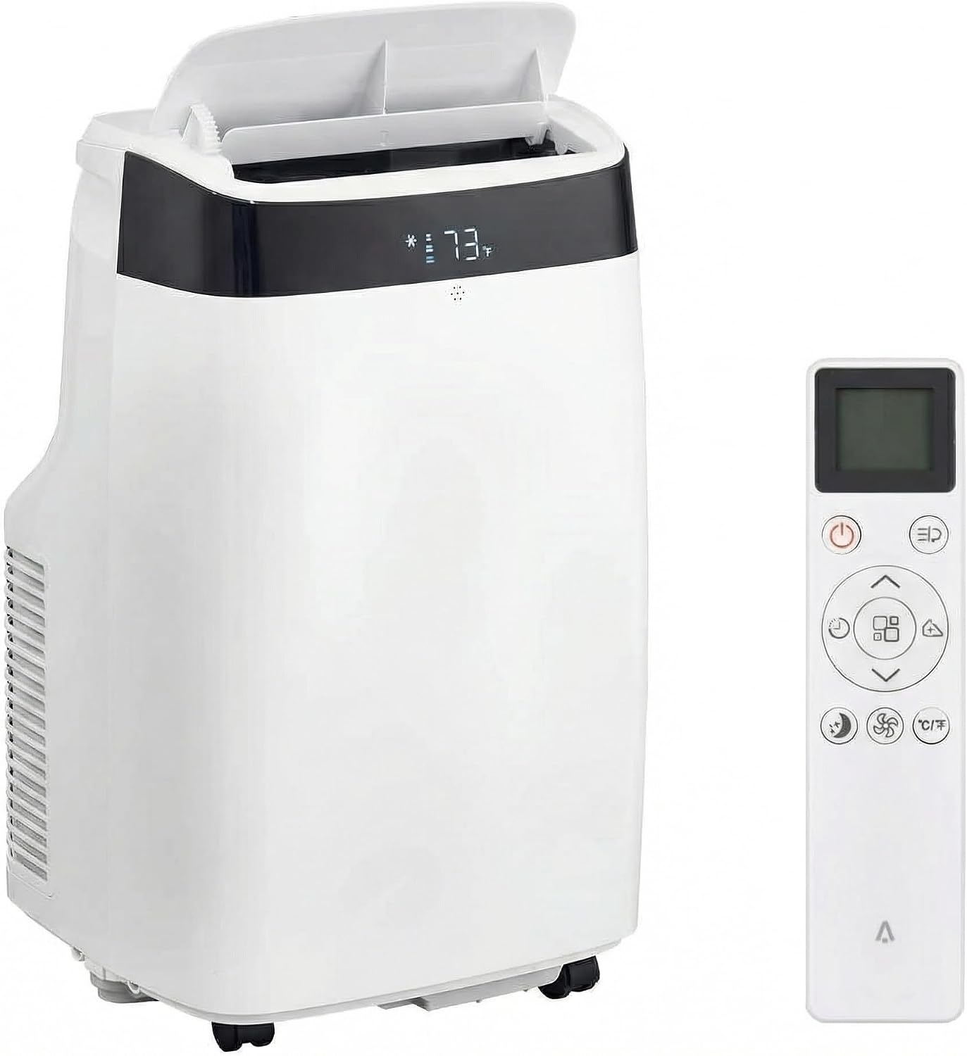 10,000 BTU Portable Air Conditioners, 3-in-1 Portable AC with Cool, Dry, Fan and Sleep Modes, Room Air Conditioners with 24H Timer, Self-Evaporation, Low Noise 48 dB, for Bedroom, Office