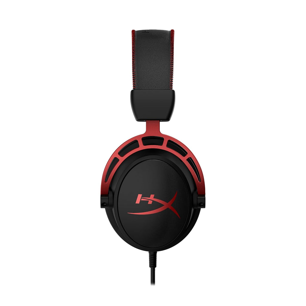 HyperX Cloud Alpha - Gaming Headset,Dual Chamber Drivers,Legendary Comfort,Aluminum Frame,Detachable Microphone,Works on PC,PS4,PS5,Xbox One/Series X|S,Nintendo Switch and Mobile – Red,(Pack of 10)