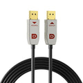 RUIPRO DisplayPort Cable 1.4, 8K Fiber Optic DP Cable 100ft, Supports 32.4Gbps, 8K@60Hz, 4K@120Hz, HDR DSC 1.2a, Compatible FreeSync/G-Sync 4090 3090Ti 7900XTX Graphics Card