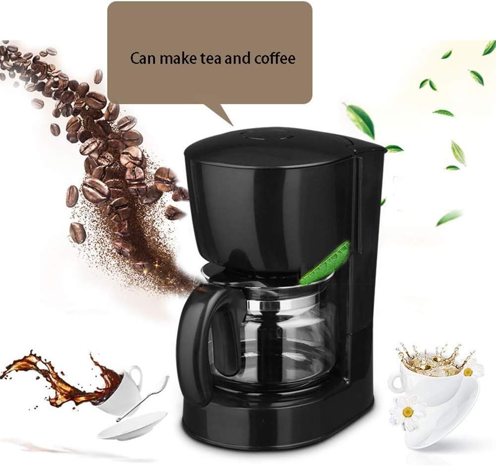 Coffee Machine Coffee Machine, Bean to Cup Filter Coffee Machine,Keep Warm Function,Avoid Clogging Grinder,590W,Food Grade Material,Compatible with Espresso Cooker