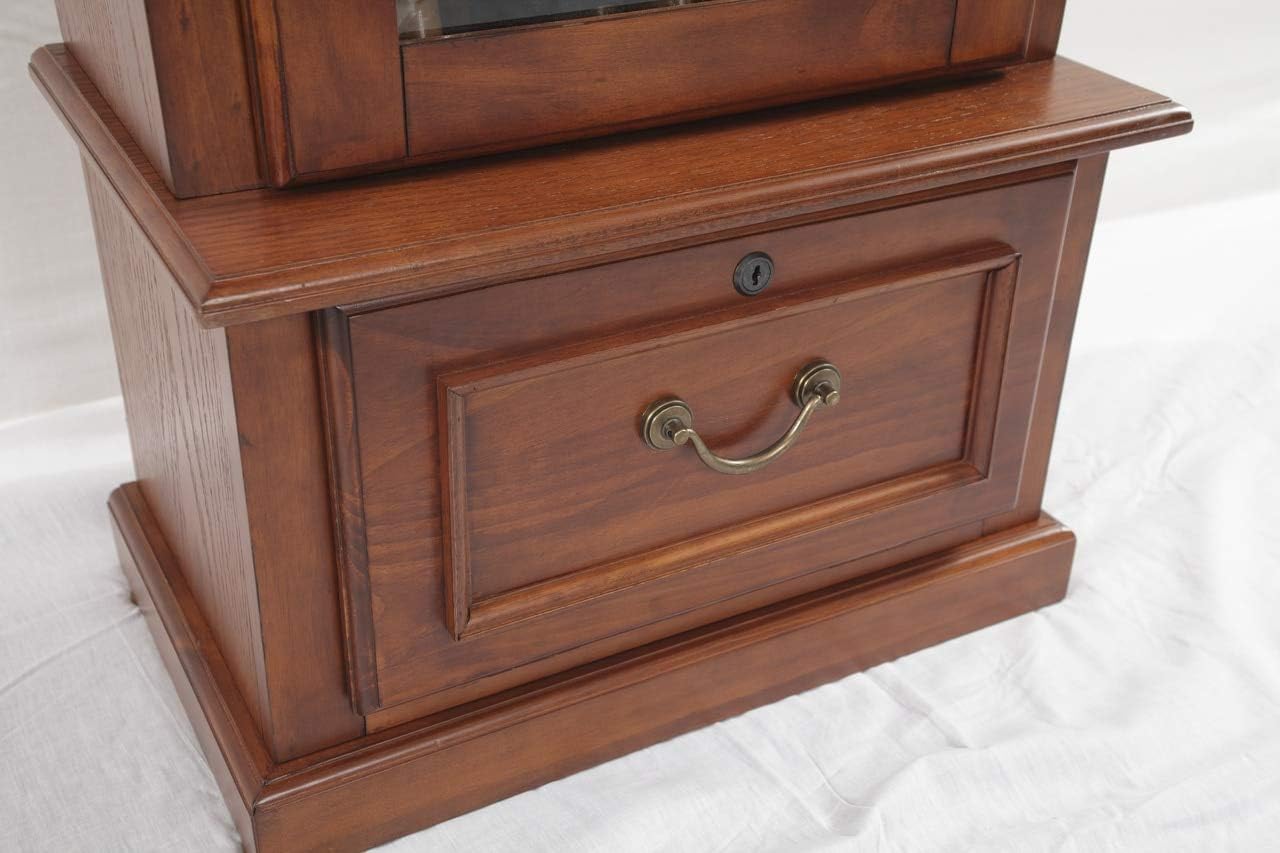 American Furniture Classics 8 Gun Cabinet with Locking Tempered Glass Door
