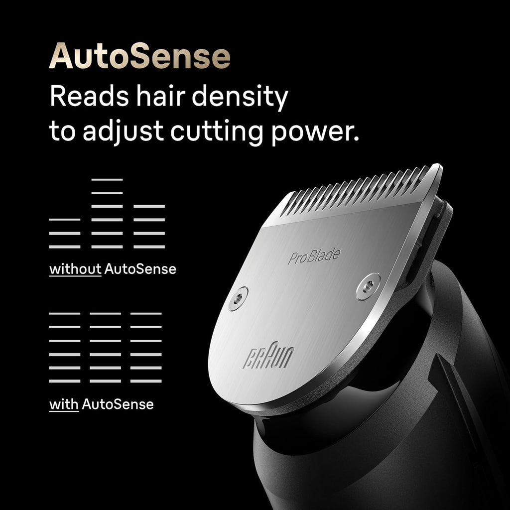Braun Series 9 All-in-One Multi Grooming Kit for Men, 13-in-1 Beard Trimmer, Body Groomer, Hair Clipper and Manscaping for Face & Body, 9440